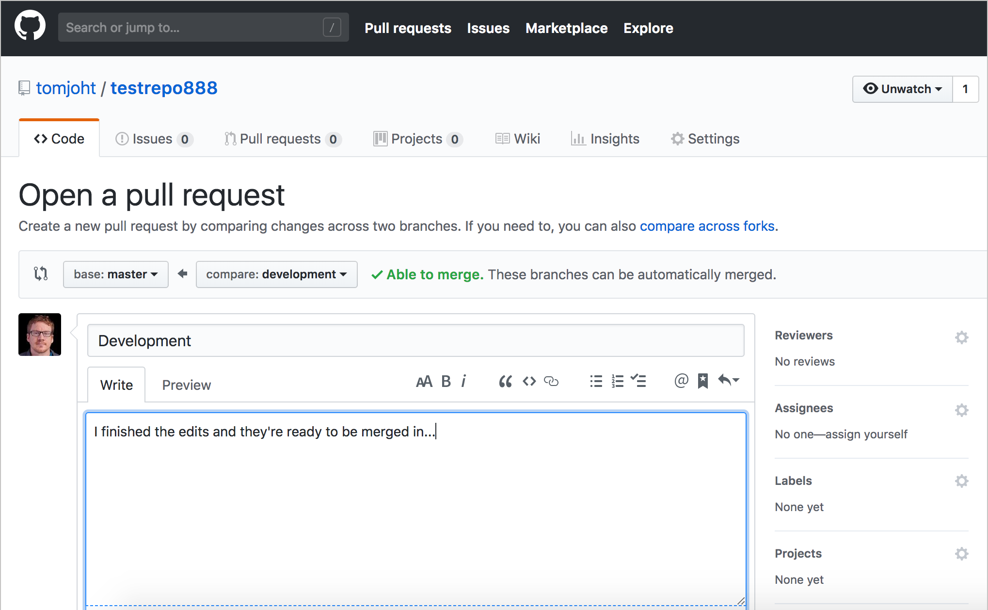 Github desktop как загрузить проект на github